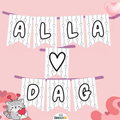 Vimplar alla hjärtans dag