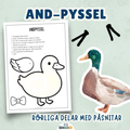 Anden - pyssel med rörliga delar