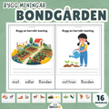 Bygg meningar - Bondgården