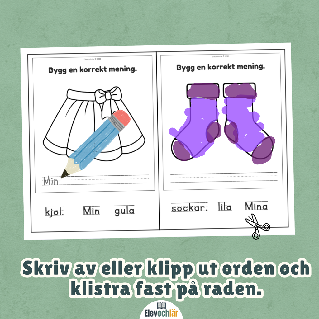Paket bygg meningar (värde 84kr)