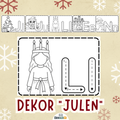 Dekor - spåra JULEN