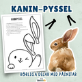 Kaninen - pyssel med rörliga delar