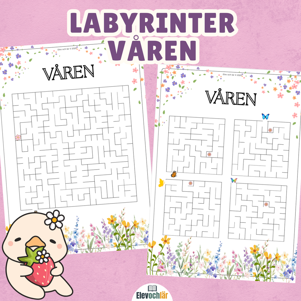 PAKET: Vårens klurigheter (värde 103kr!)