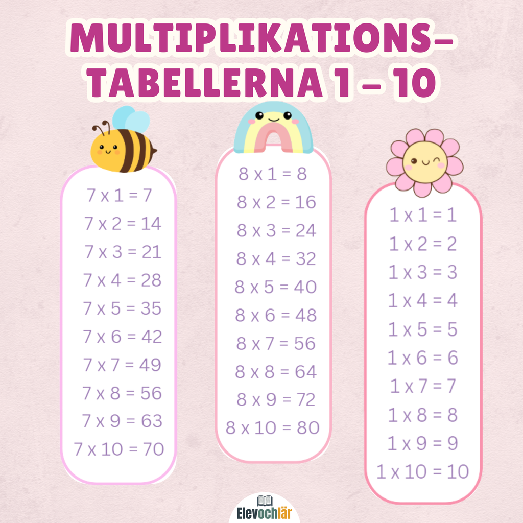 Paket Multiplikation (värde 135kr)
