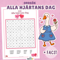 Alla hjärtans dag ordsök + facit