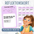 Reflektionskort - personliga insikter