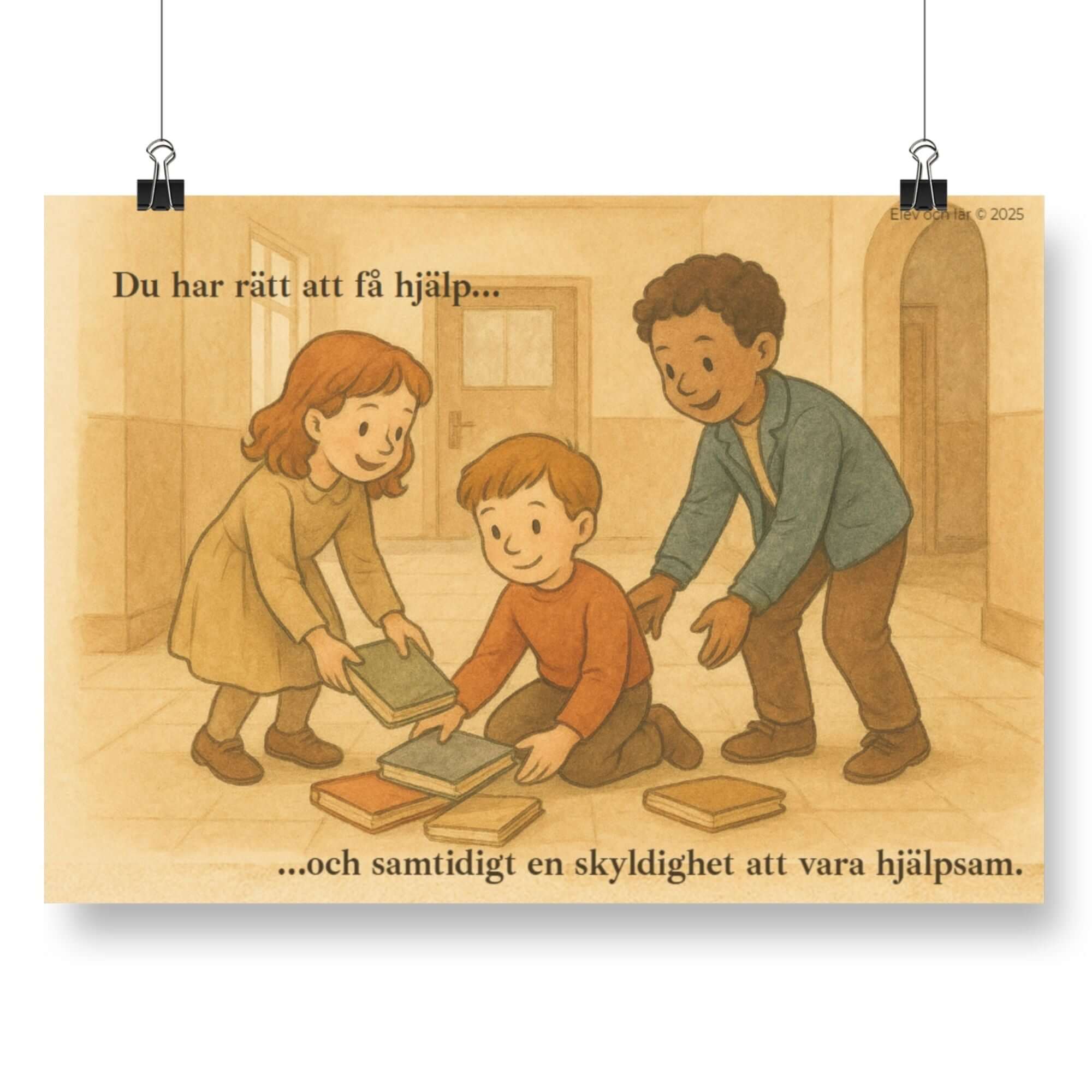 Poster - rätt att få hjälp