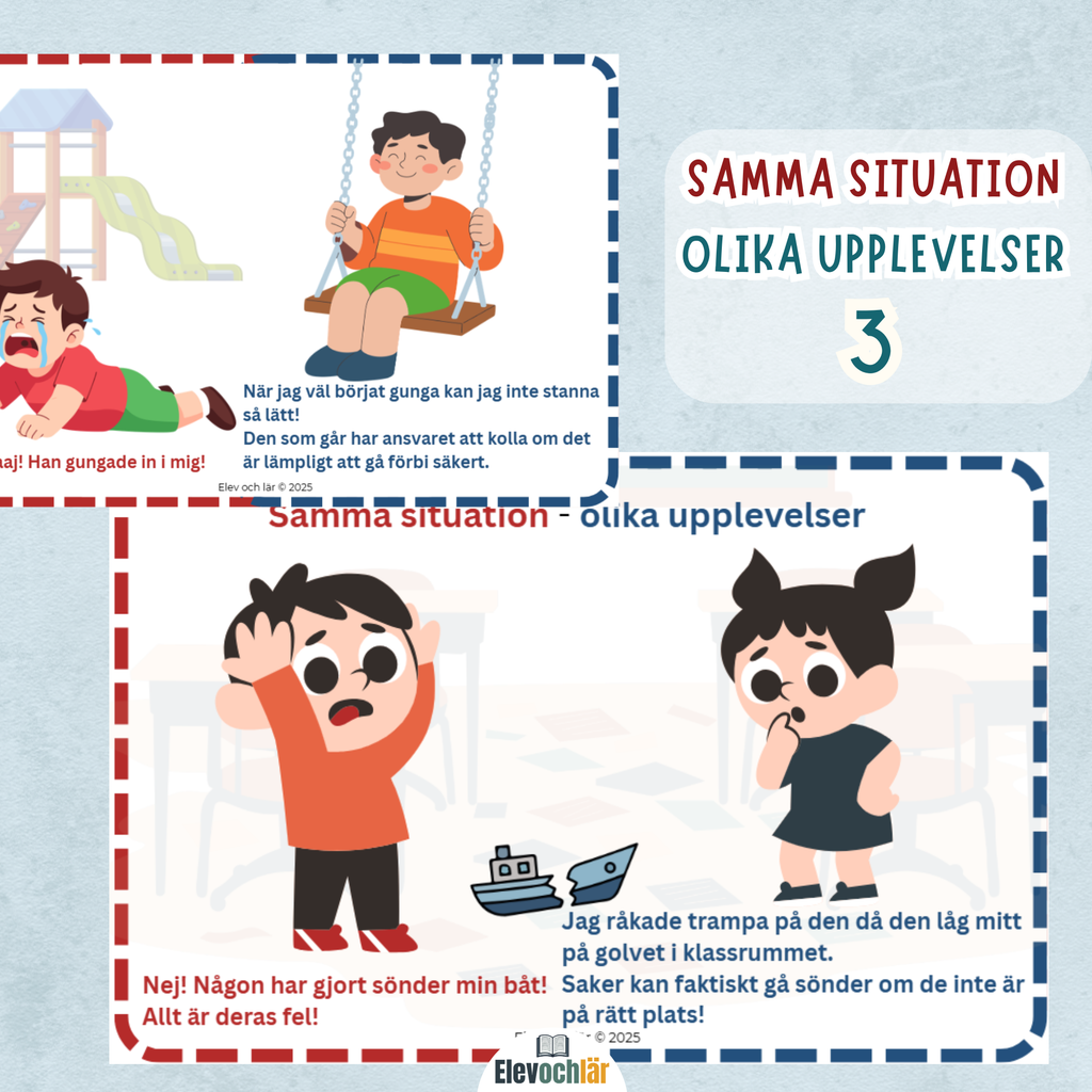 Paket: Samma situation – olika upplevelser! (ord. värde 88kr)