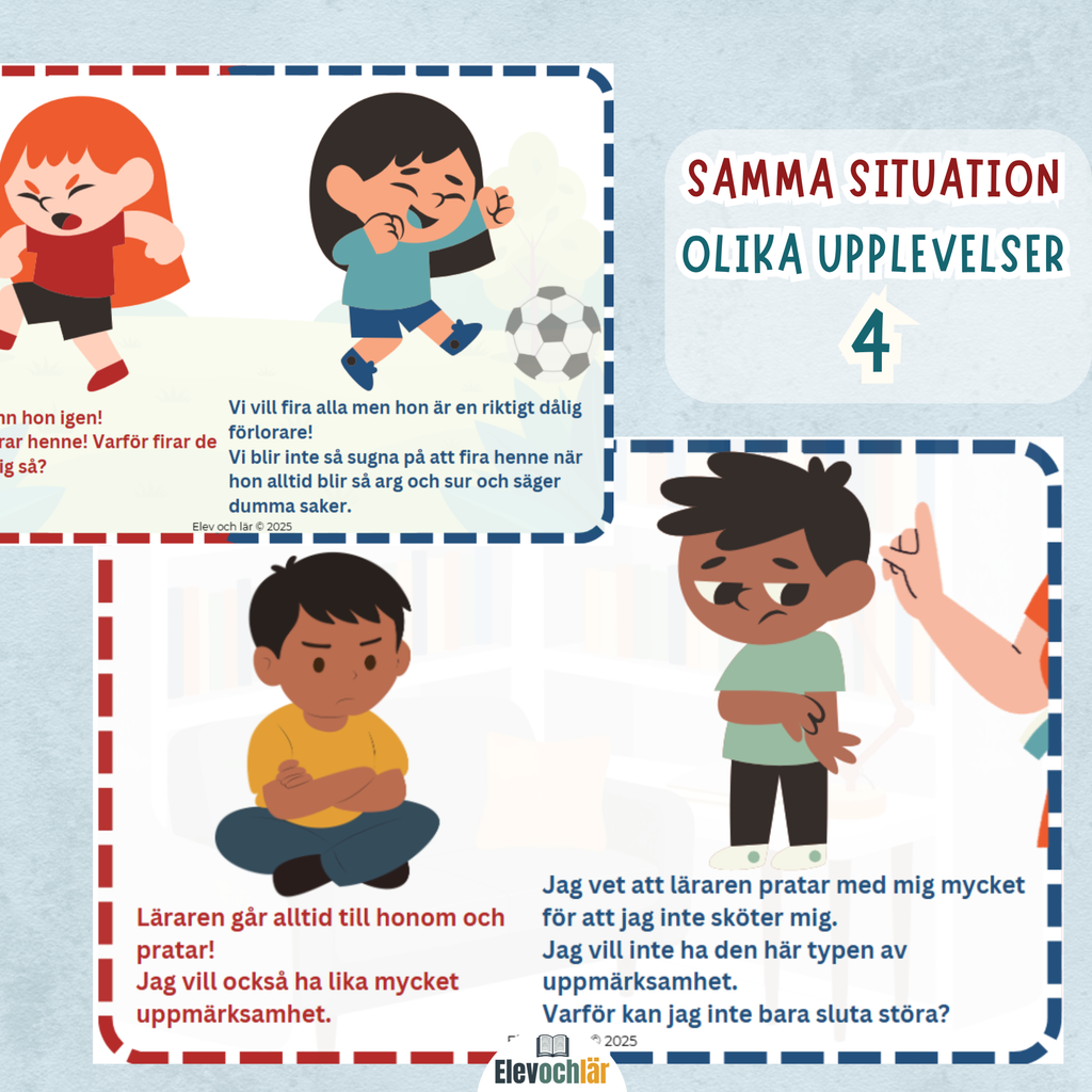 Paket: Samma situation – olika upplevelser! (ord. värde 88kr)