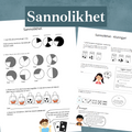 Sannolikhet arbetsblad. Matematik sannolikhetslära