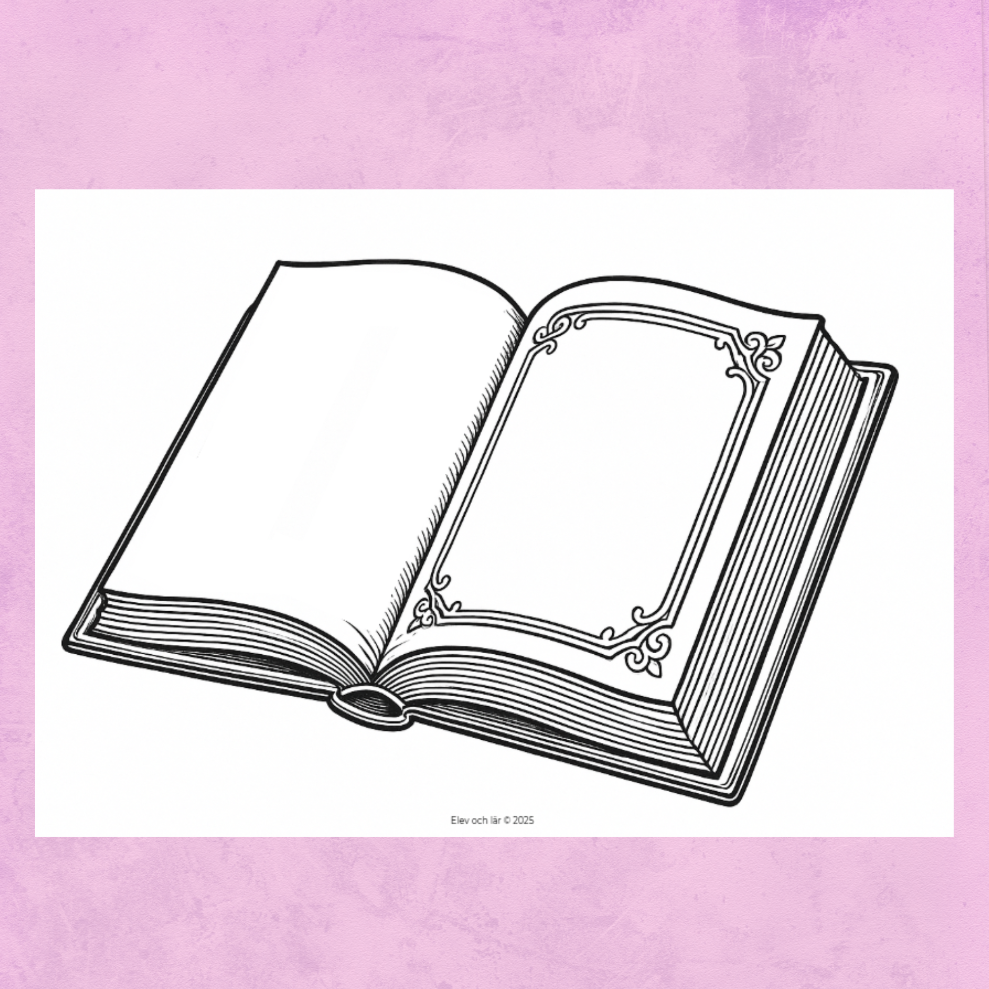 Vackra böcker - till klassrumsdekor, bilduppgift eller barnboksveckan