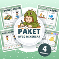 Paket bygg meningar (värde 84kr)