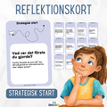 Reflektionskort - strategisk start