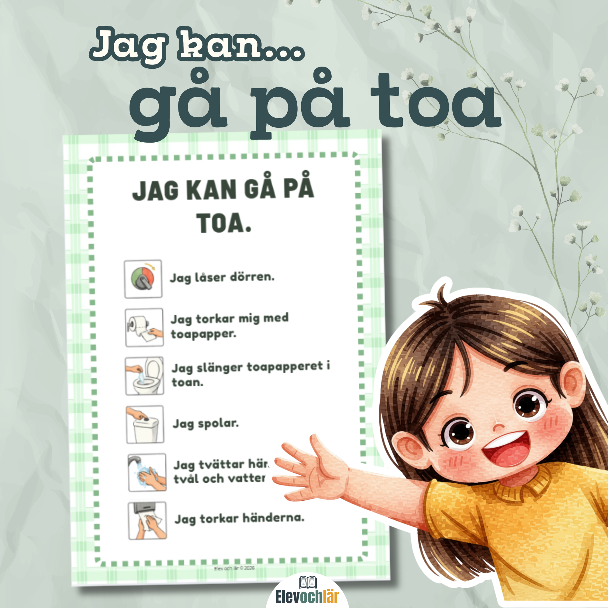 JAG KAN! gå på toa